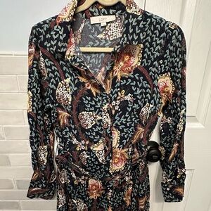 Women's Floral Paisley Dress